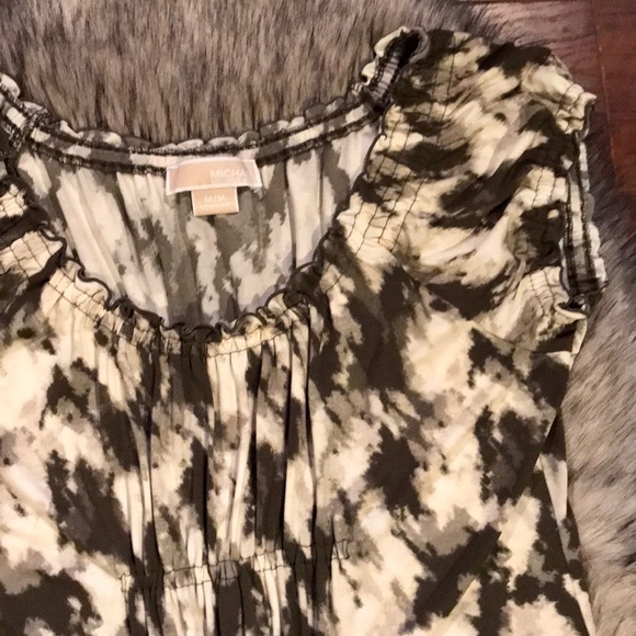 Michael Kors Olive and Grey Dress - Picture 6 of 8